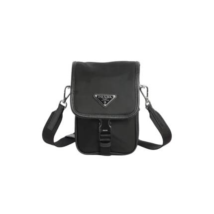 BOLSA PRADA NYLON SMARTPHONE CASE PRETO ORIGINAL