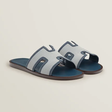 SANDALES CHYPRE EN BLEU / BLEU CELESTE