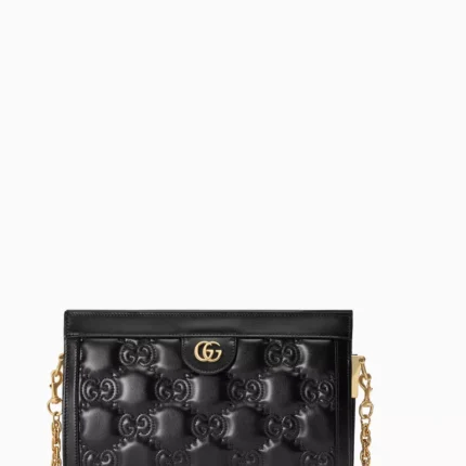 SAC GUCCI A EPAULE PETIT MATELASSE GG EN NOIR
