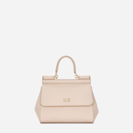 SAC DG SICILY MOYEN EN CUIR DE VEAU DAUPHINE