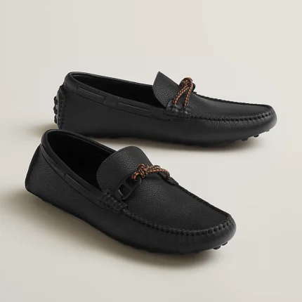 MOCASSINS HERMES ALESSANDRO EN NOIR