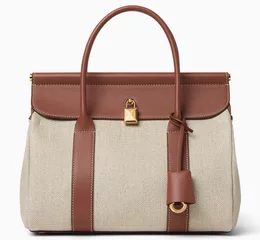 SAC LORO PIANA LOOM L32 EN NOUGAT/WARM TAN/SUN GOLD