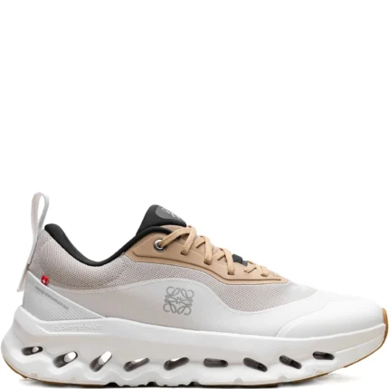 BASKETS ON RUNNING X LOEWE CLOUDTILT 2.0 EN BLANC/GOLD