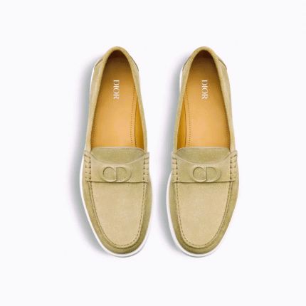 MOCASSINS DIOR GRANVILLE EN VERT CLAIR