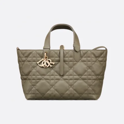 SAC DIOR TOUJOURS MEDIUM EN VERT ARGILE