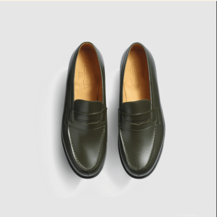 MOCASSIN J. M WESTON 180 EN VERT OLIVE