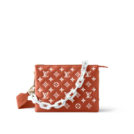 SAC LOUIS VUITTON COUSSIN BB EN ORANGE
