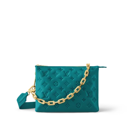 SAC LOUIS VUITTON COUSSIN BB EN BLEU