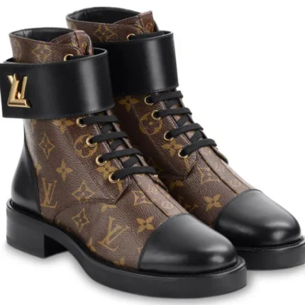 BOTTINES LOUIS VUITTON WONDERLAND EN MONOGRAMME/NOIR