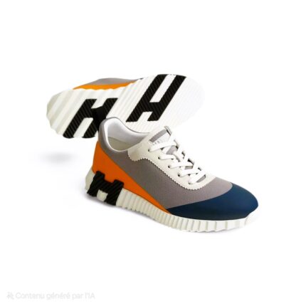 BASKETS REBONDISSANTES HERMES EN MULTICOULEURS