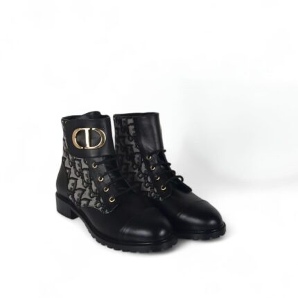 BOTTINES DIOR CD EN NOIR