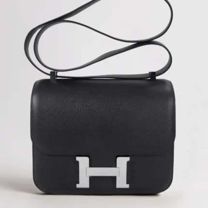 SAC HERMES CONSTANCE EN NOIR