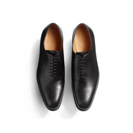 MOCASSIN J.M WESTON RICHELIEU SAVILE PERFORE EN NOIR