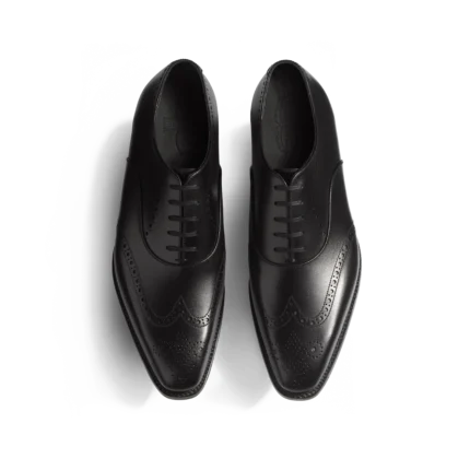 MOCASSIN J.M WESTON RICHELIEU PERFORE FUSAIN EN NOIR