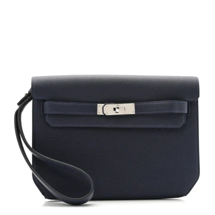 POCHETTE HERMES KELLY DEPECHE 25 EN NOIR