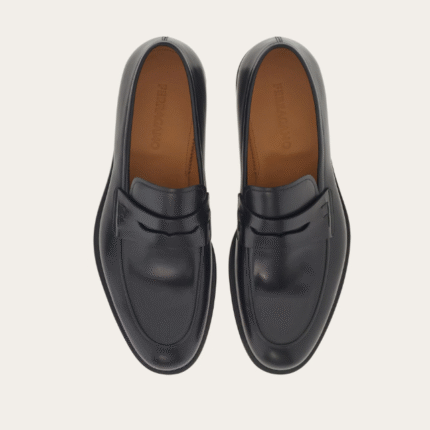 MOCASSIN FERRAGAMO PENNY TRAMEZZA EN NOIR