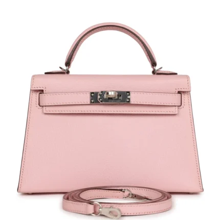 SAC HERMÈS KELLY SELLIER 20 EN ROSE SAKURA