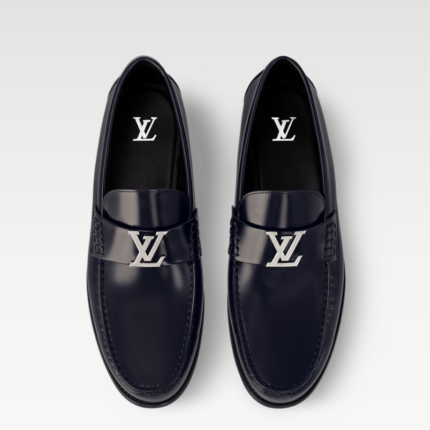 MOCASSINS LOUIS VUITTON MAJOR EN BLEU NUIT