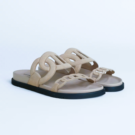 SANDALE HERMES EXTRA EN ROSE CLAIR
