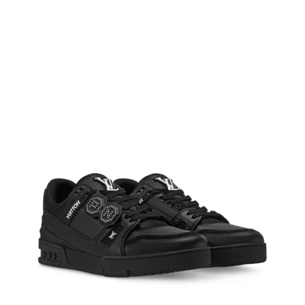 BASKETS LOUIS VUITTON LV TRAINER PHARRELL ET NIGO EN NOIR