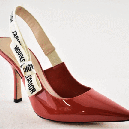 ESCARPIN DIOR SLINGBACK J’ADIOR EN BURGUNDY VERNI