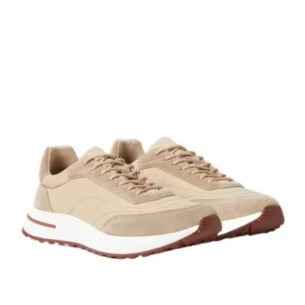 SNEAKER LORO PIANA WEEK END WALK EN BLANC CREME