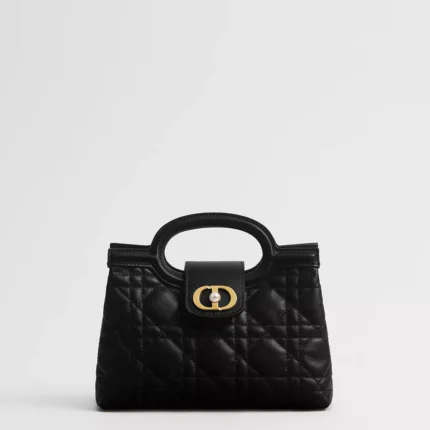SAC DIOR JOLIE A POINEE EN NOIR
